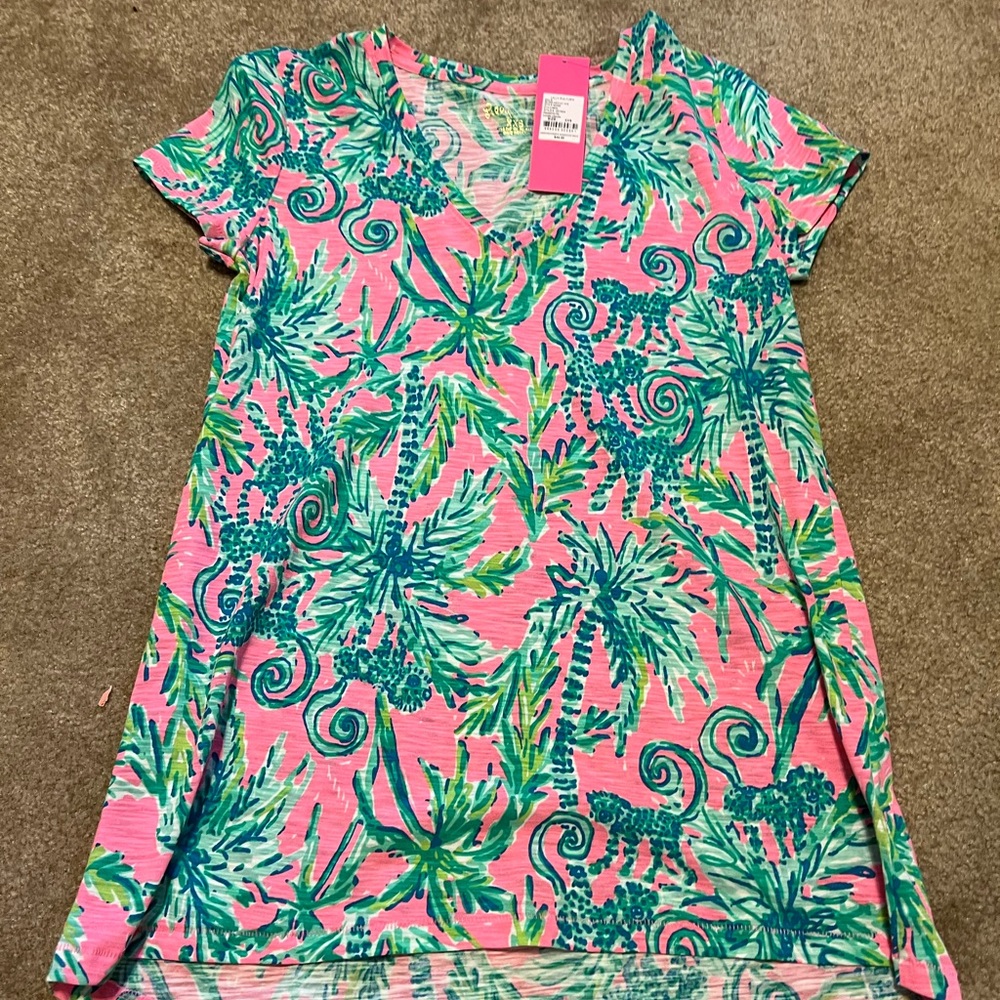Lilly Pulitzer XXS Etta tee NWT
